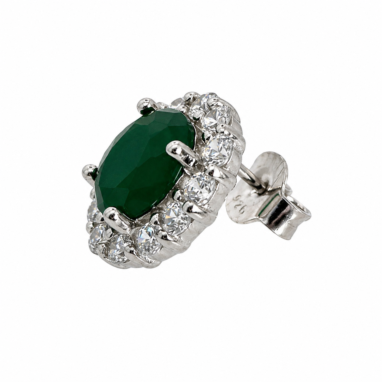 XL Crystal Stud Earrings