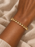 Citrine Drops Bracelet | Custom Made To Order