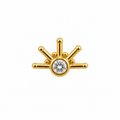 Crystal Screwback Earring