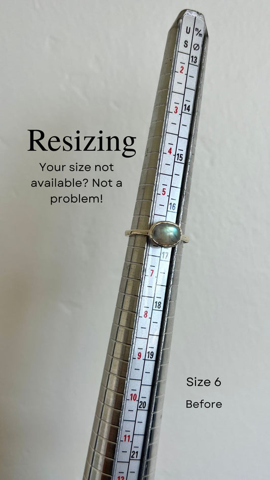 Resizing and Gold Dip