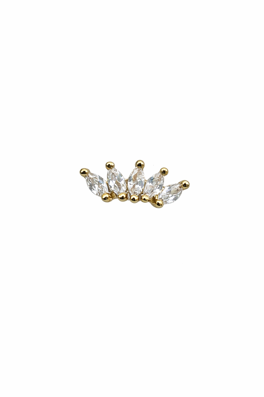 Crystal Screwback Earring
