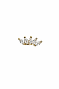 Crystal Screwback Earring