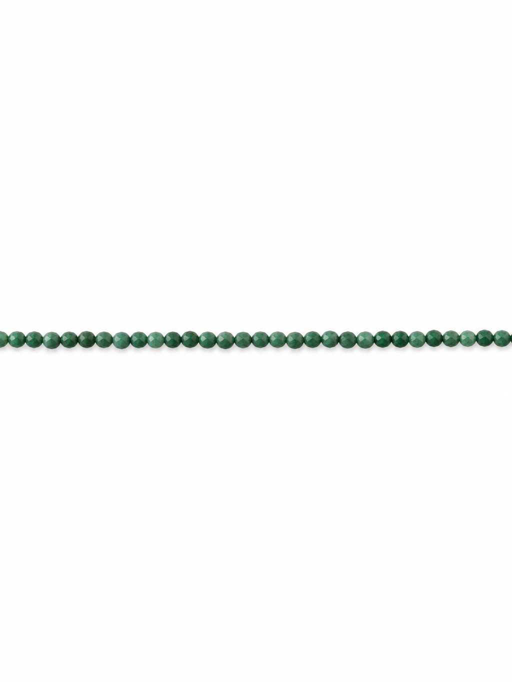 Emerald Micro Beaded Necklace | Custom Made To Order
