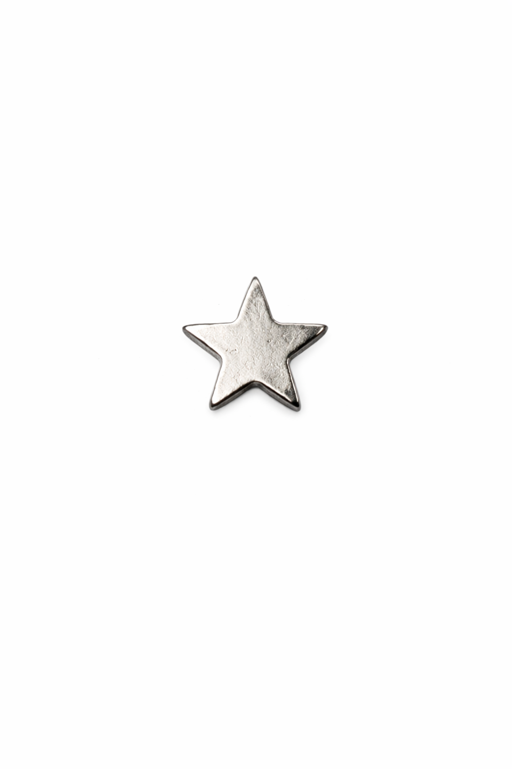 Silver Star Screwback Earring