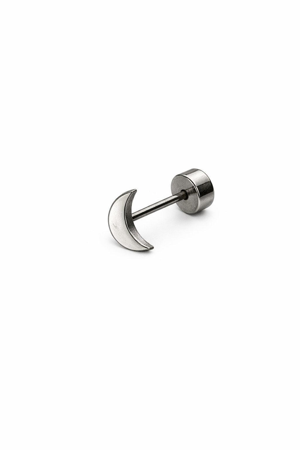 Moon Screwback Earring