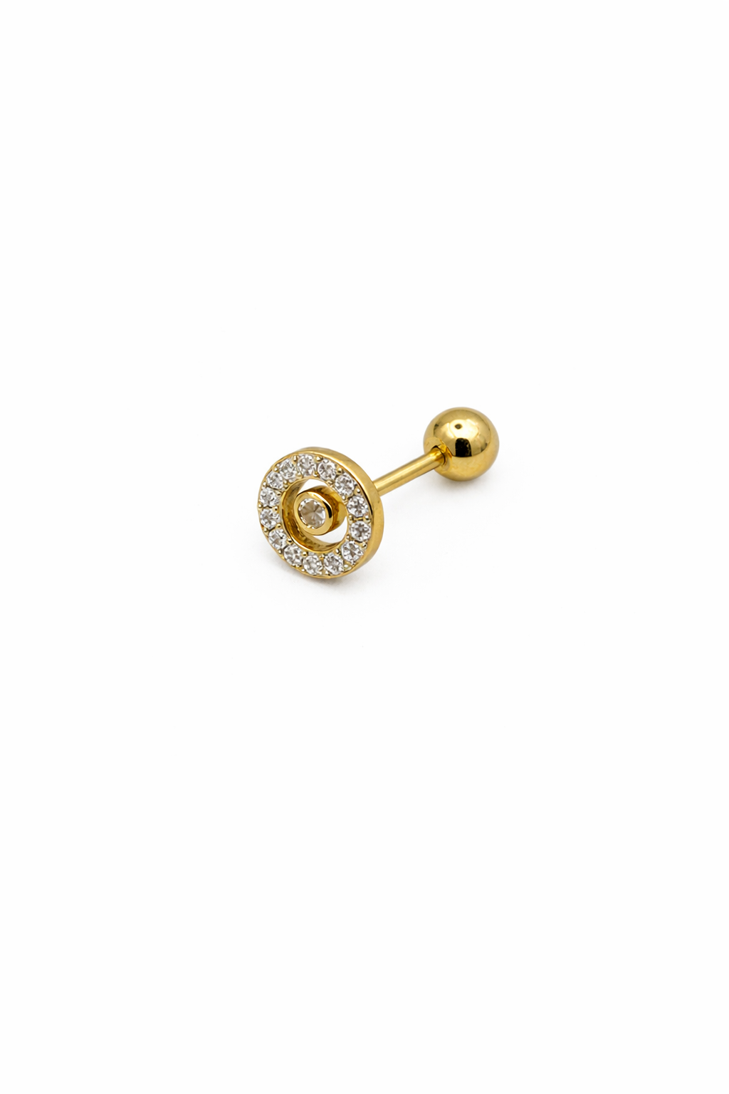 Crystal Screwback Earring