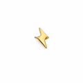 Lightning Bolt Screwback Earring