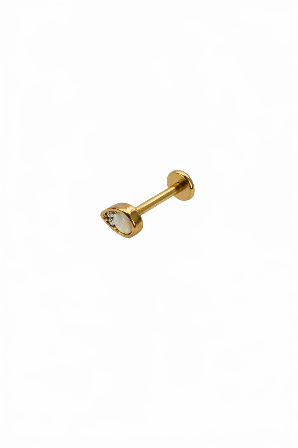 Fire Opal Screwback Earring
