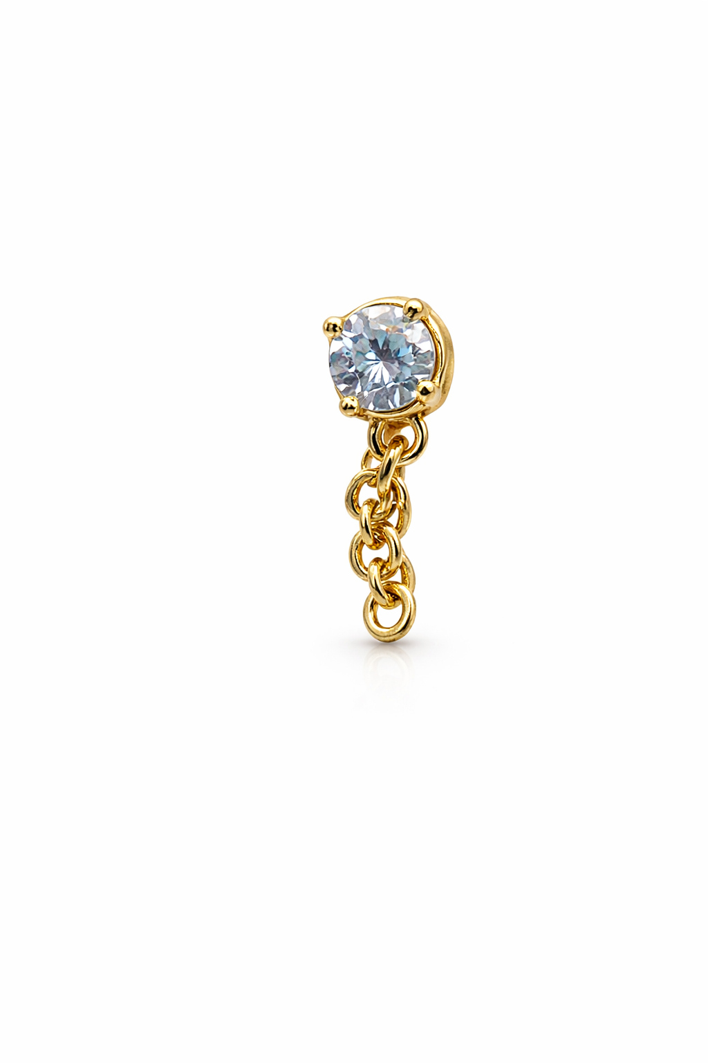 Chain Screwback Earring