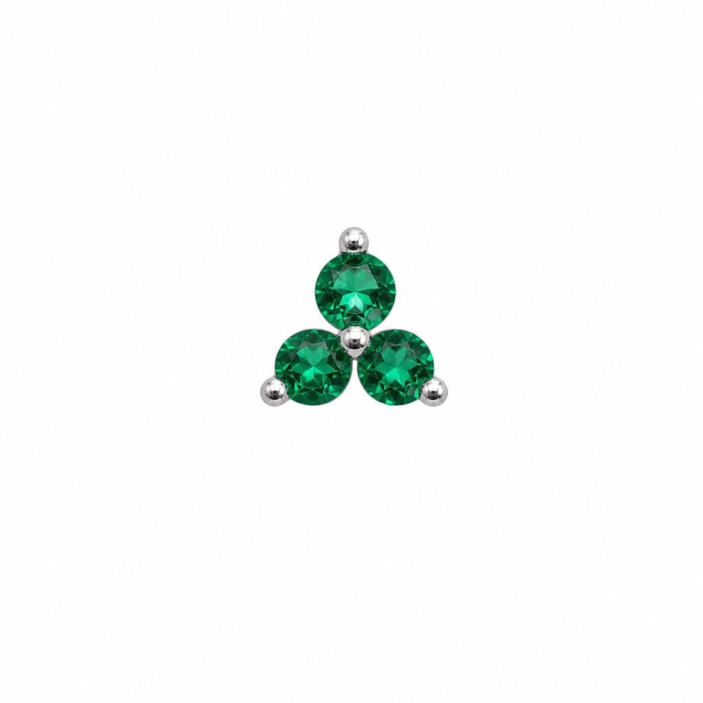 Topaz Screwback Earring