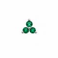 Topaz Screwback Earring