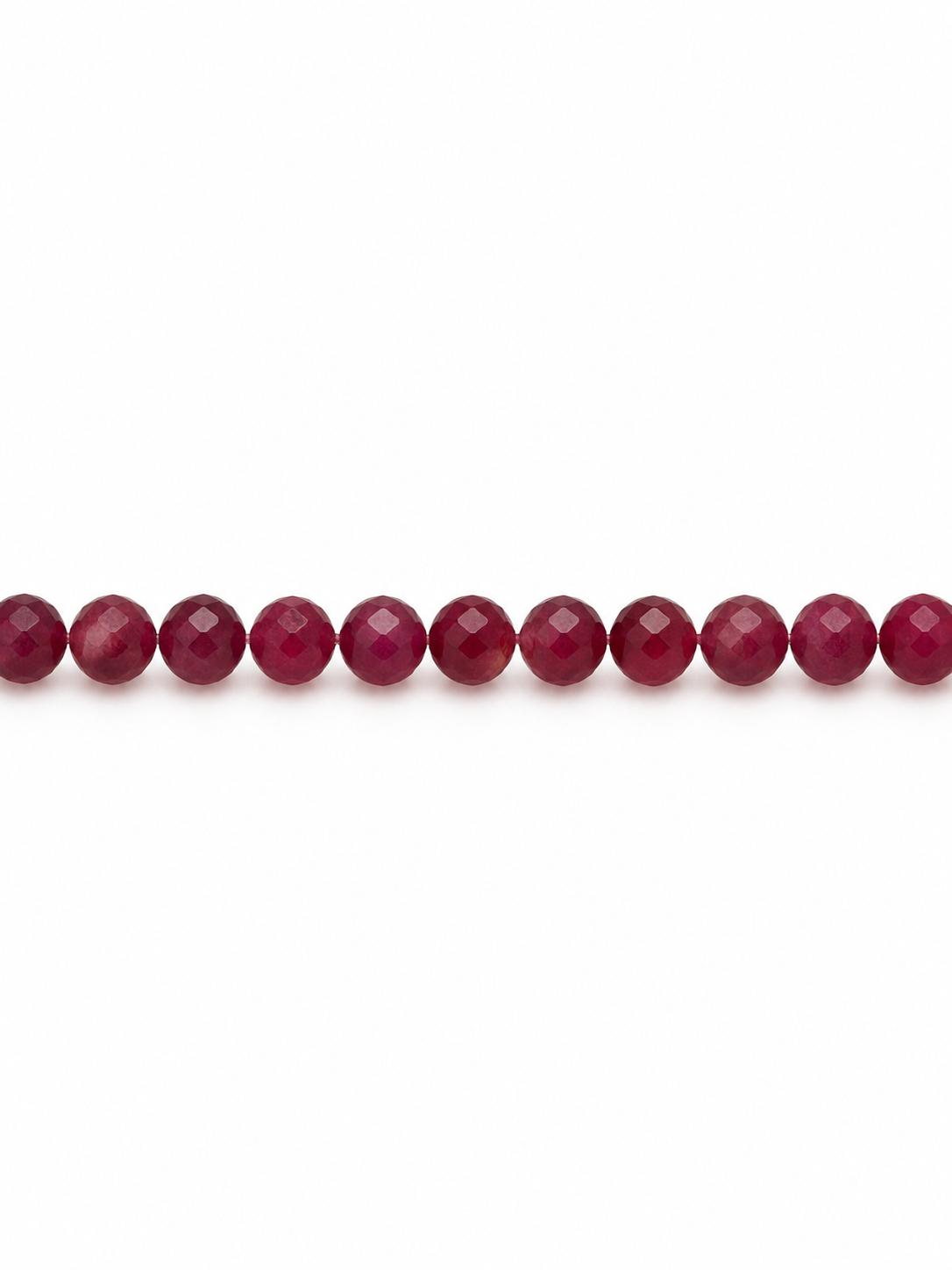 Ruby Mini Beaded Bracelet | Custom Made To Order
