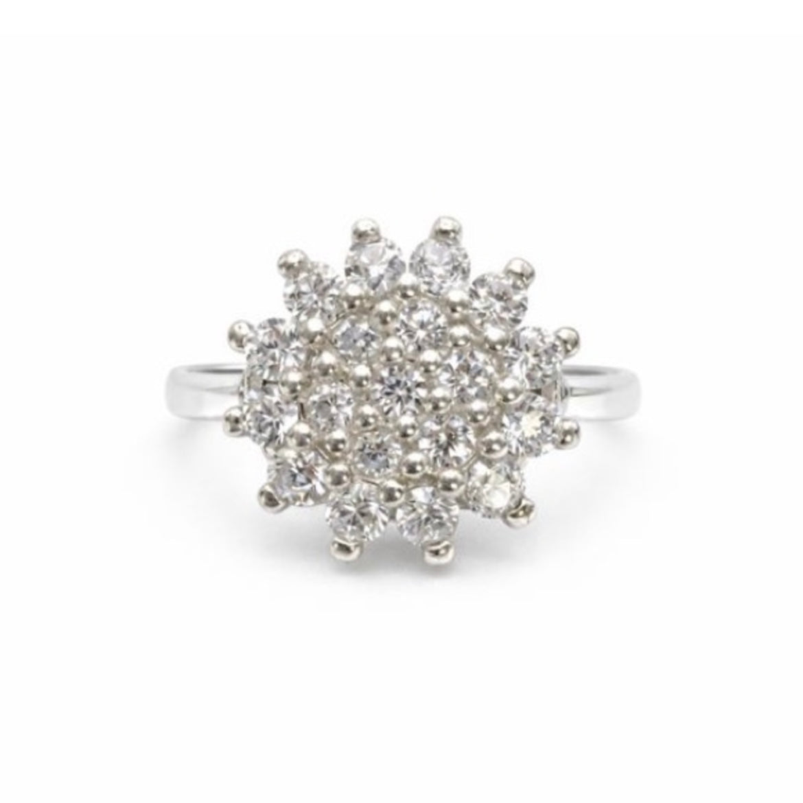 Pavé Sunflower Ring