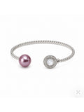 M.o.P. and Edison Pearl Braided Cuff