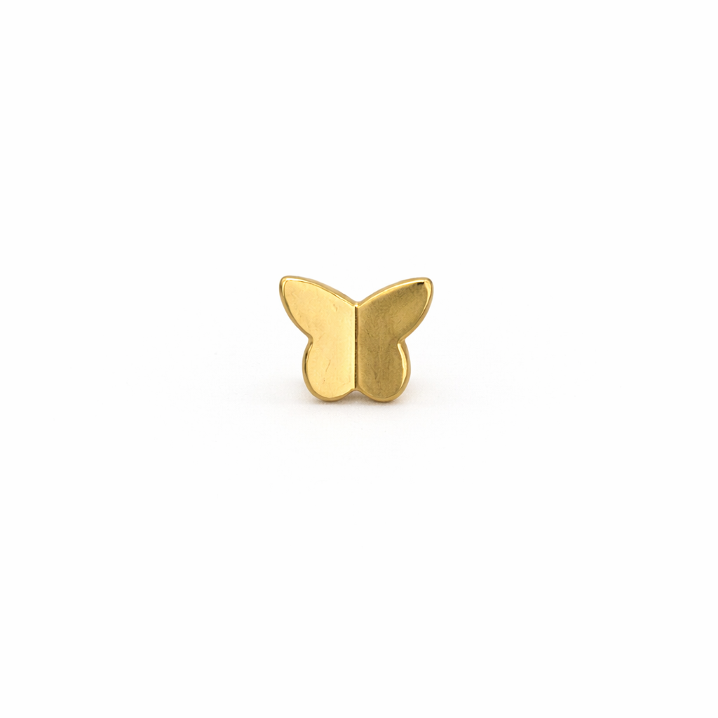 Dainty Butterfly Screwback Earring