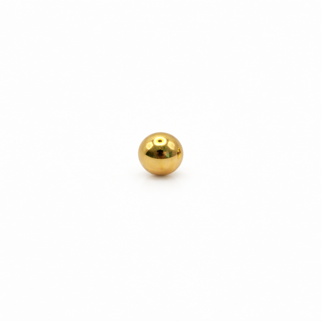 Large Ball Screwback Earring