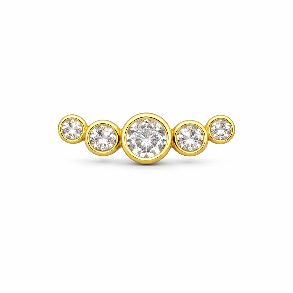 Crystal Screwback Earring