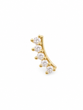 Crystal Screwback Earring