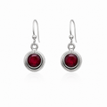 Ruby Dangle Earrings