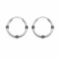 Small Knot Hoop Earrings