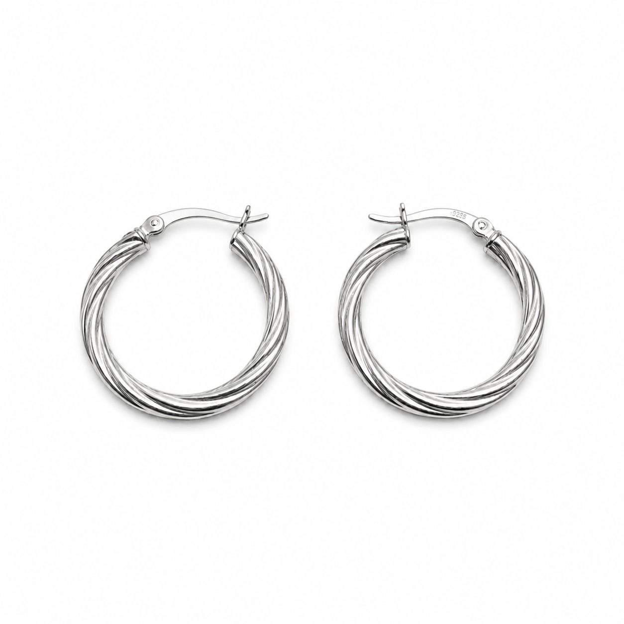 Twist Hoop Earrings