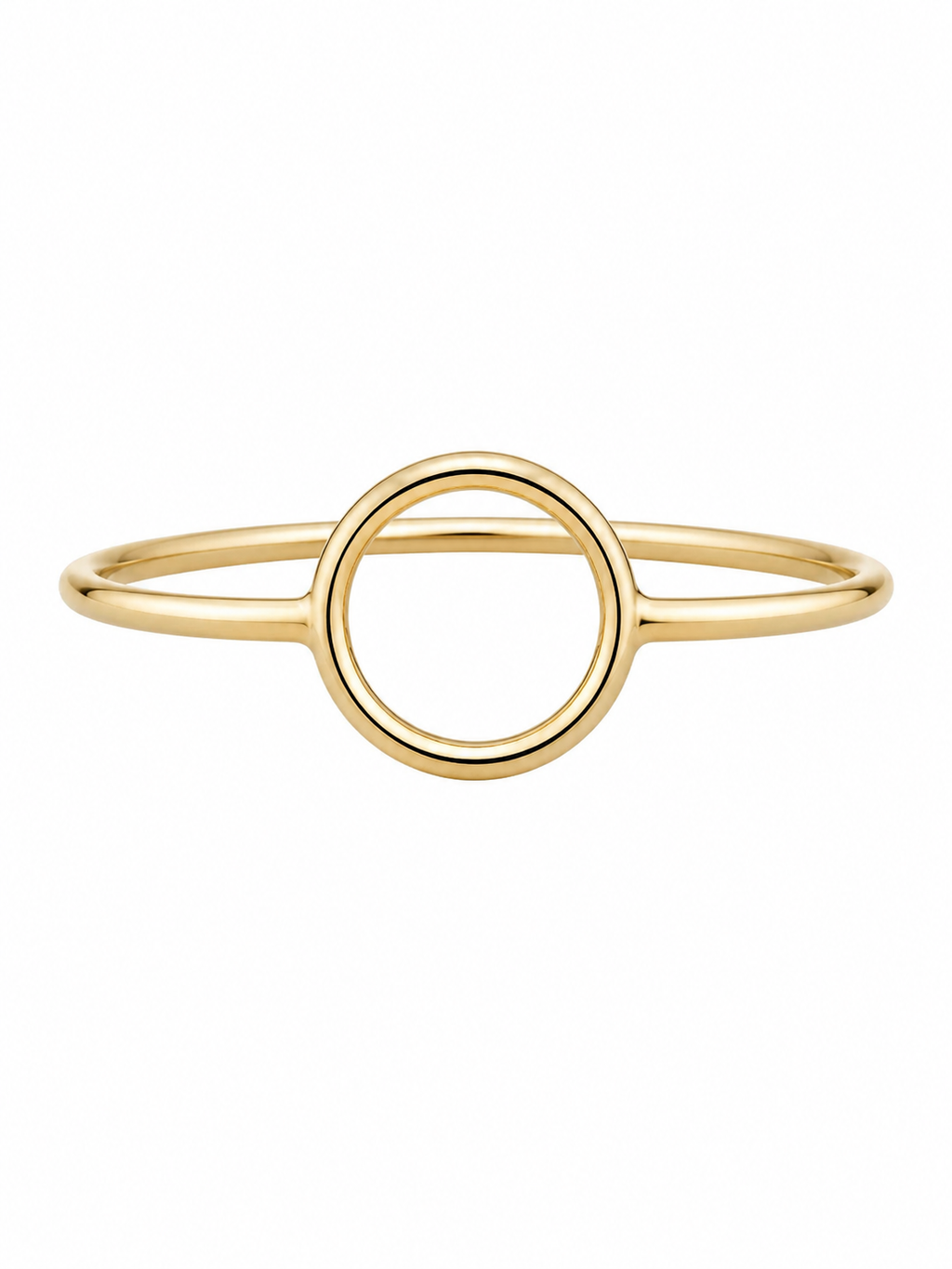 Gold Circle Ring