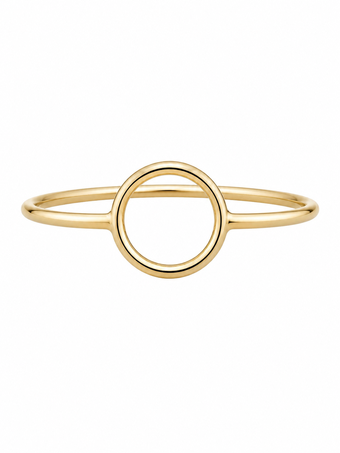 Gold Circle Ring