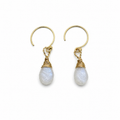 Moonstone Dangle Earrings (HP936)