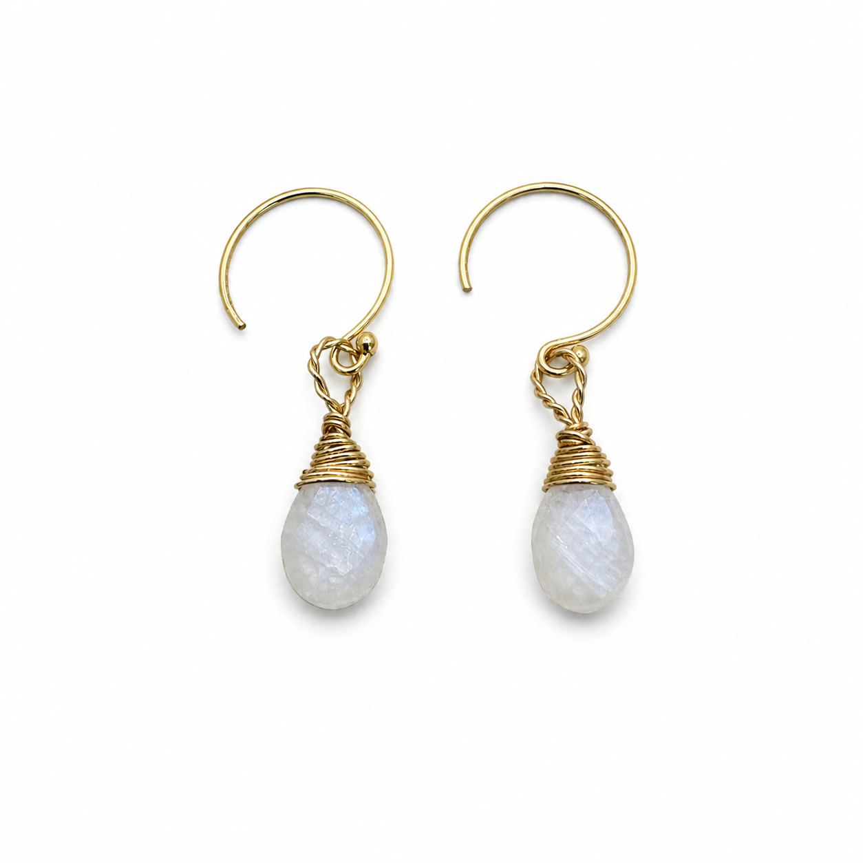 Moonstone Dangle Earrings (HP936)