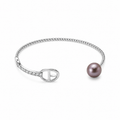 Pavé Mariner Link Edison Pearl Cuff