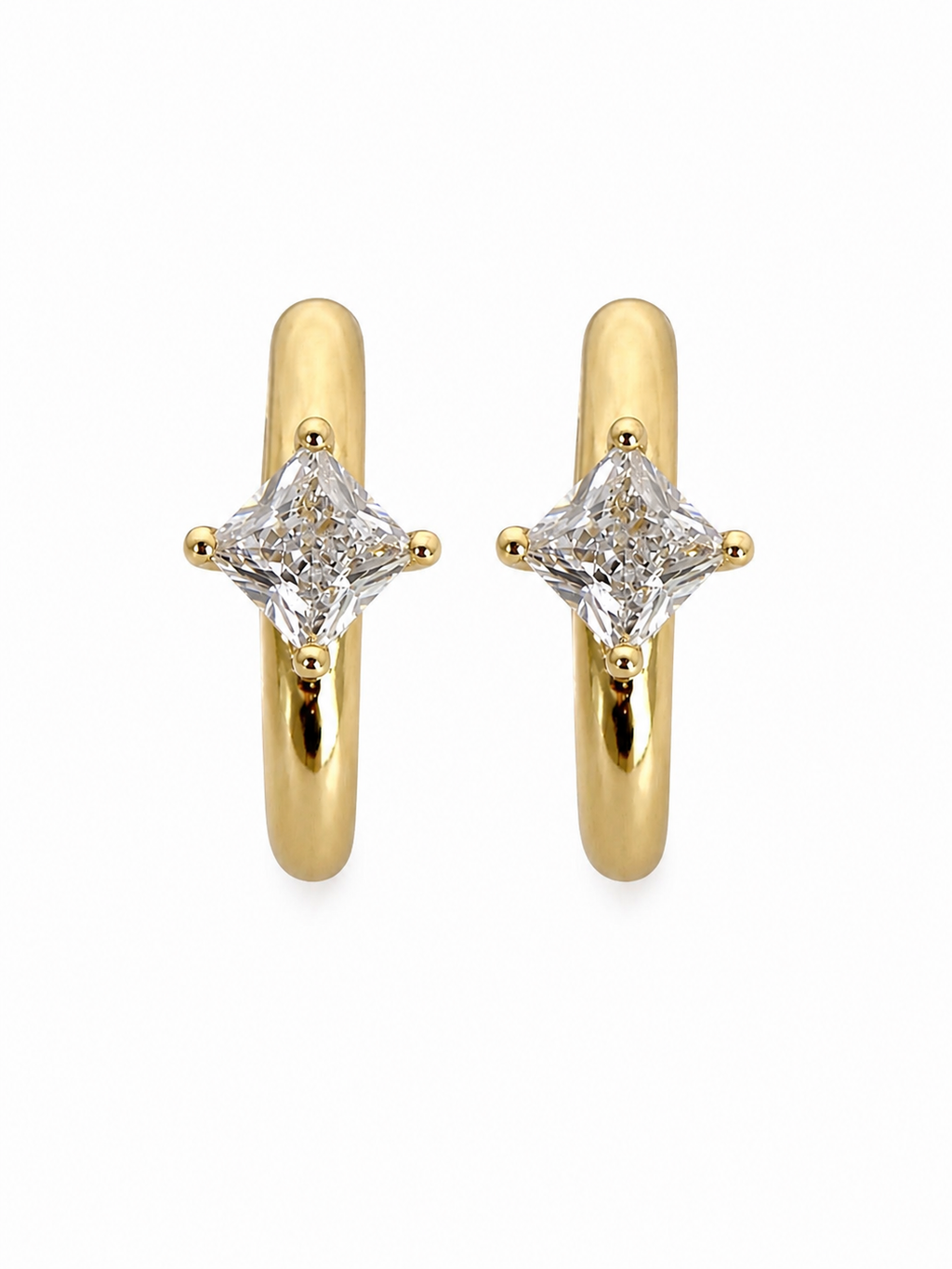 Valencia Crystal Gold Huggies