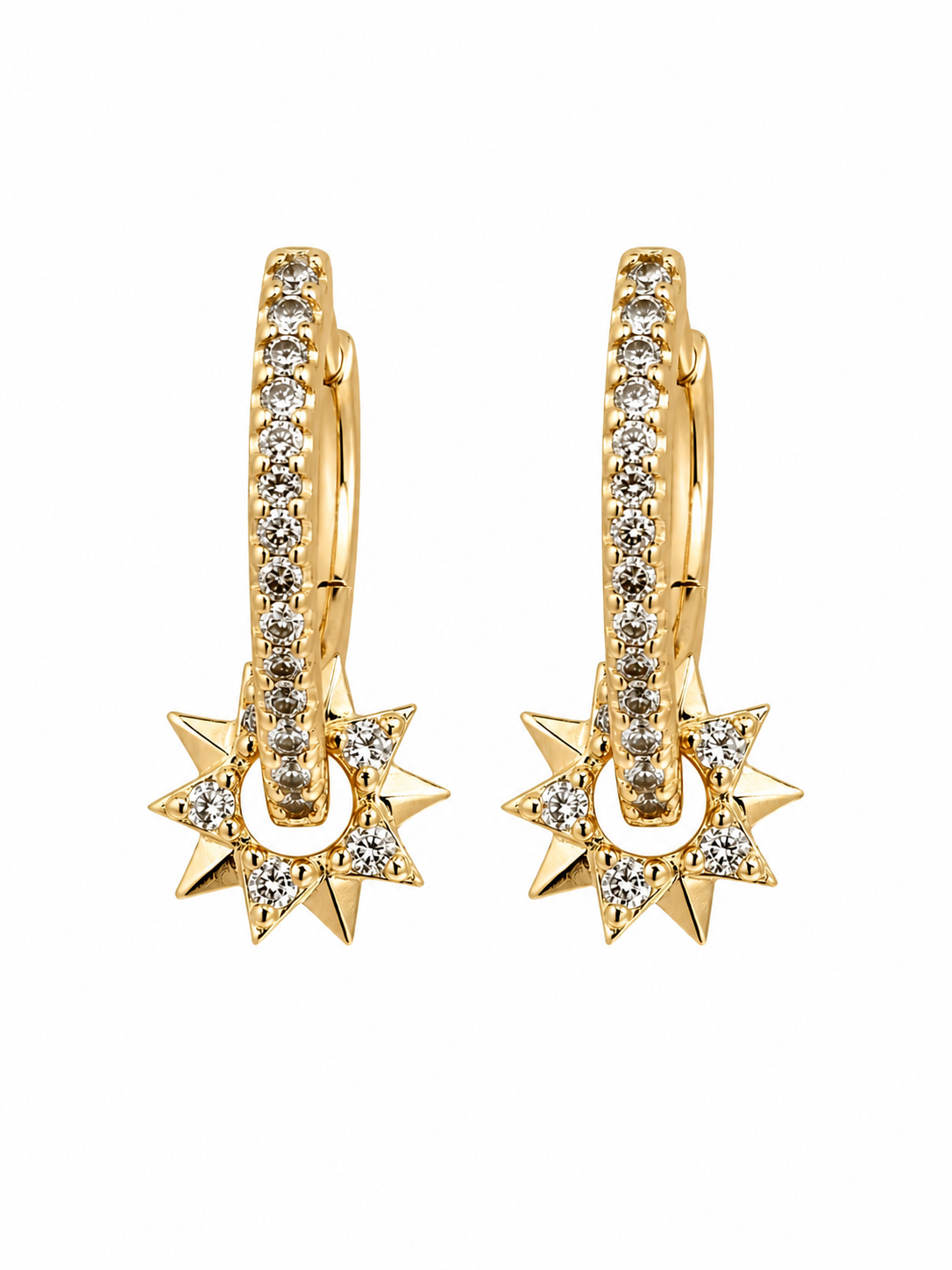 Nova Star Crystal Gold Huggies