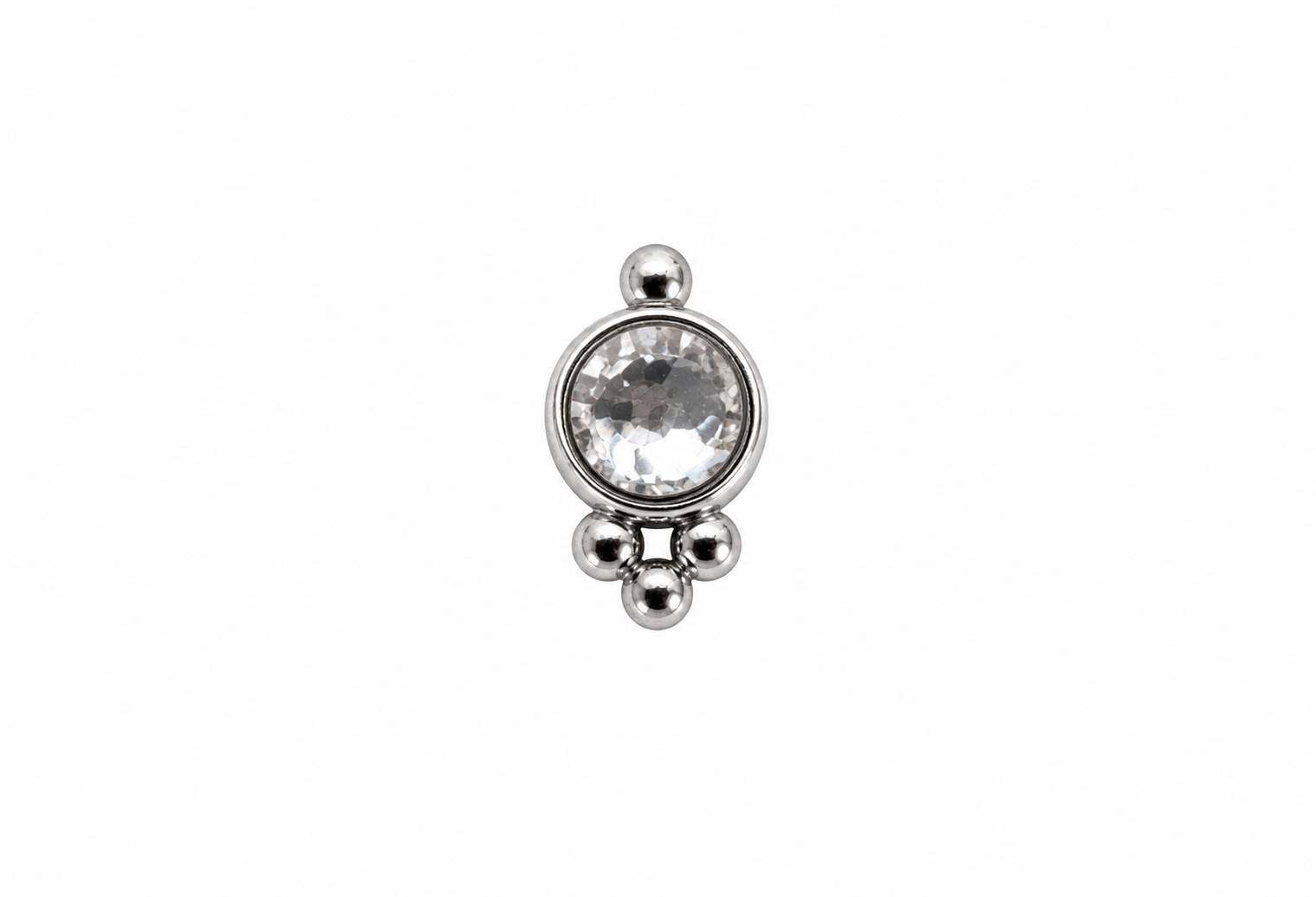 Crystal Screwback Earring