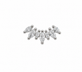 Crystal Screwback Earring