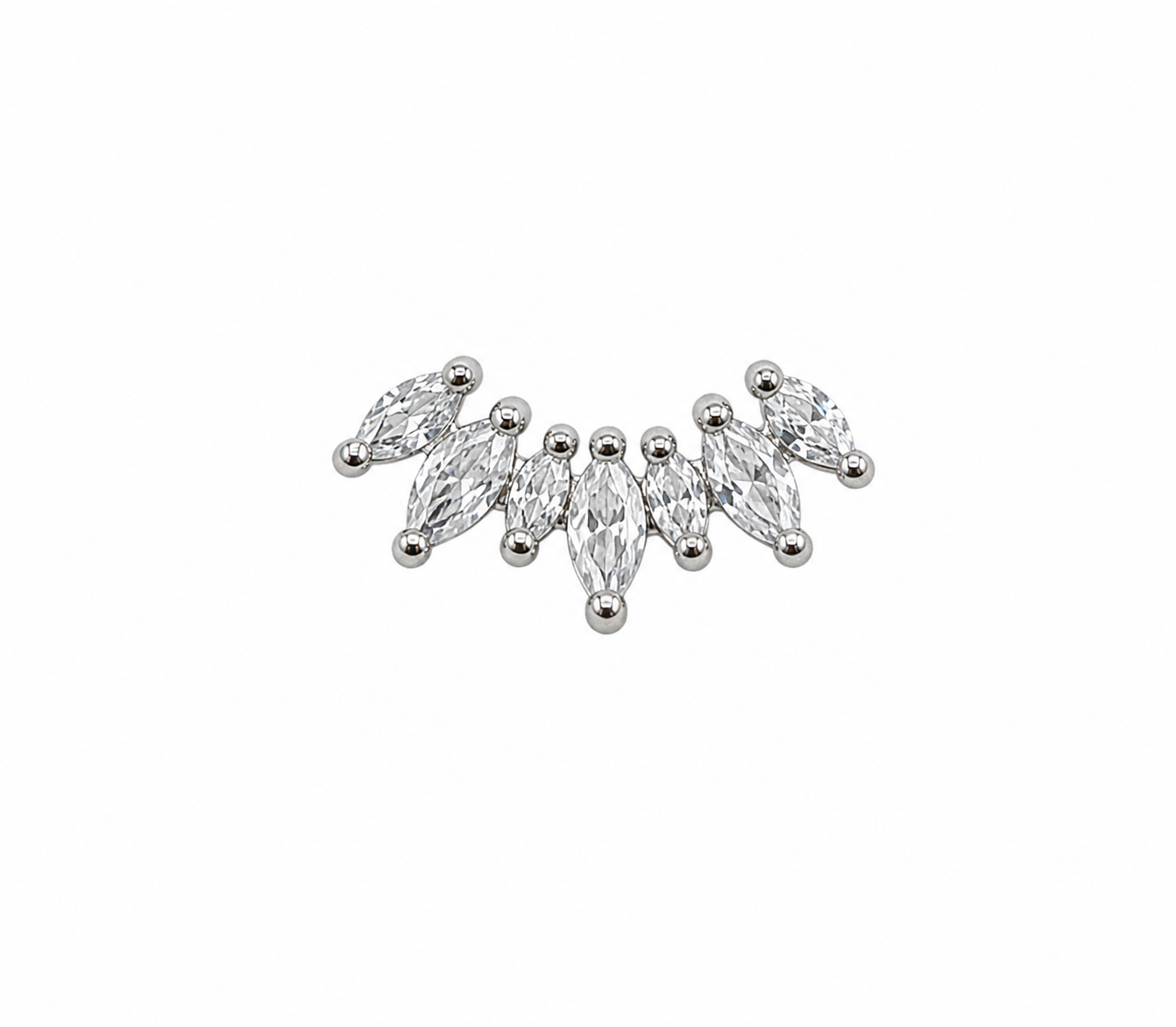 Crystal Screwback Earring