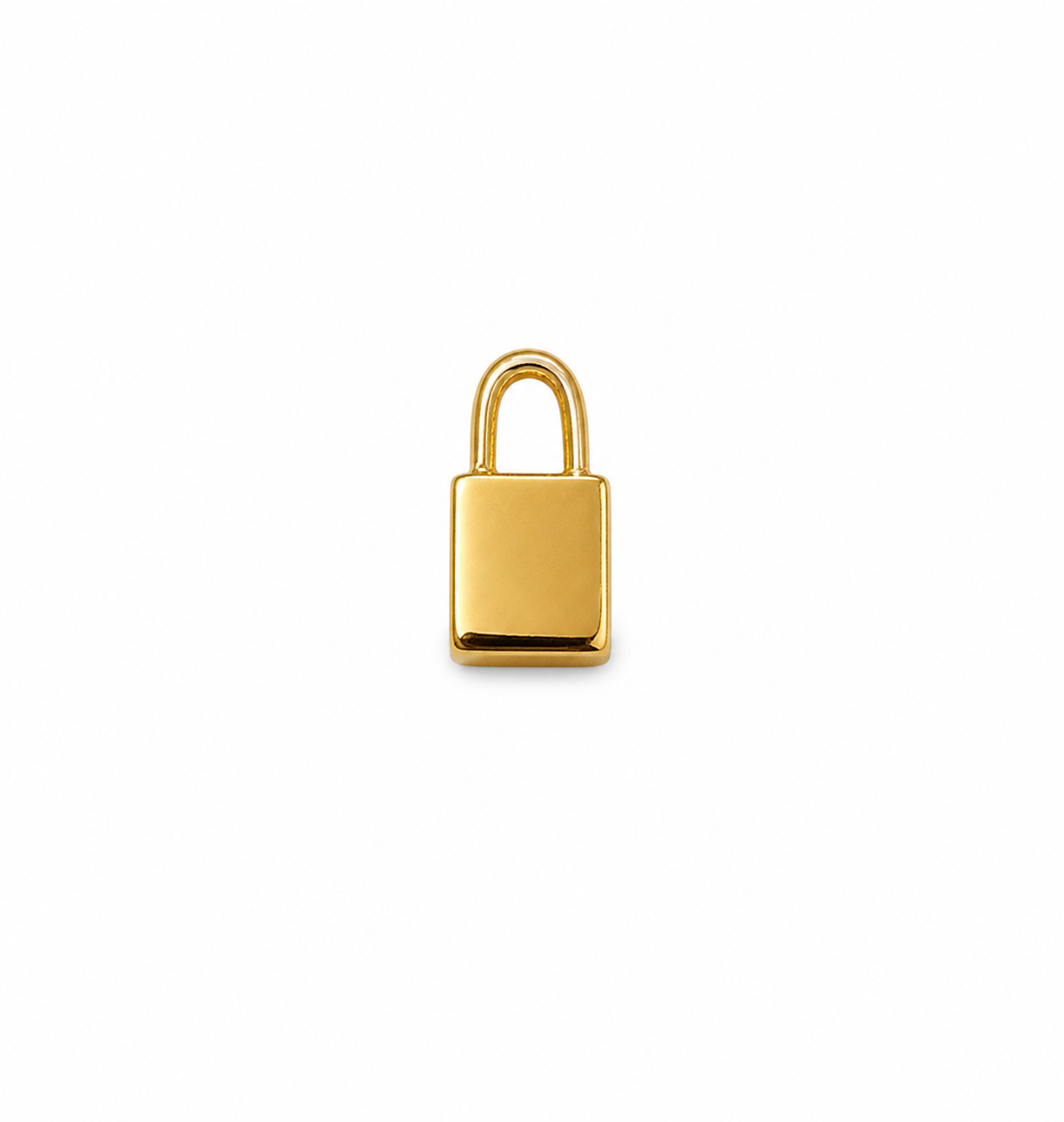 Lock Screwback Earring