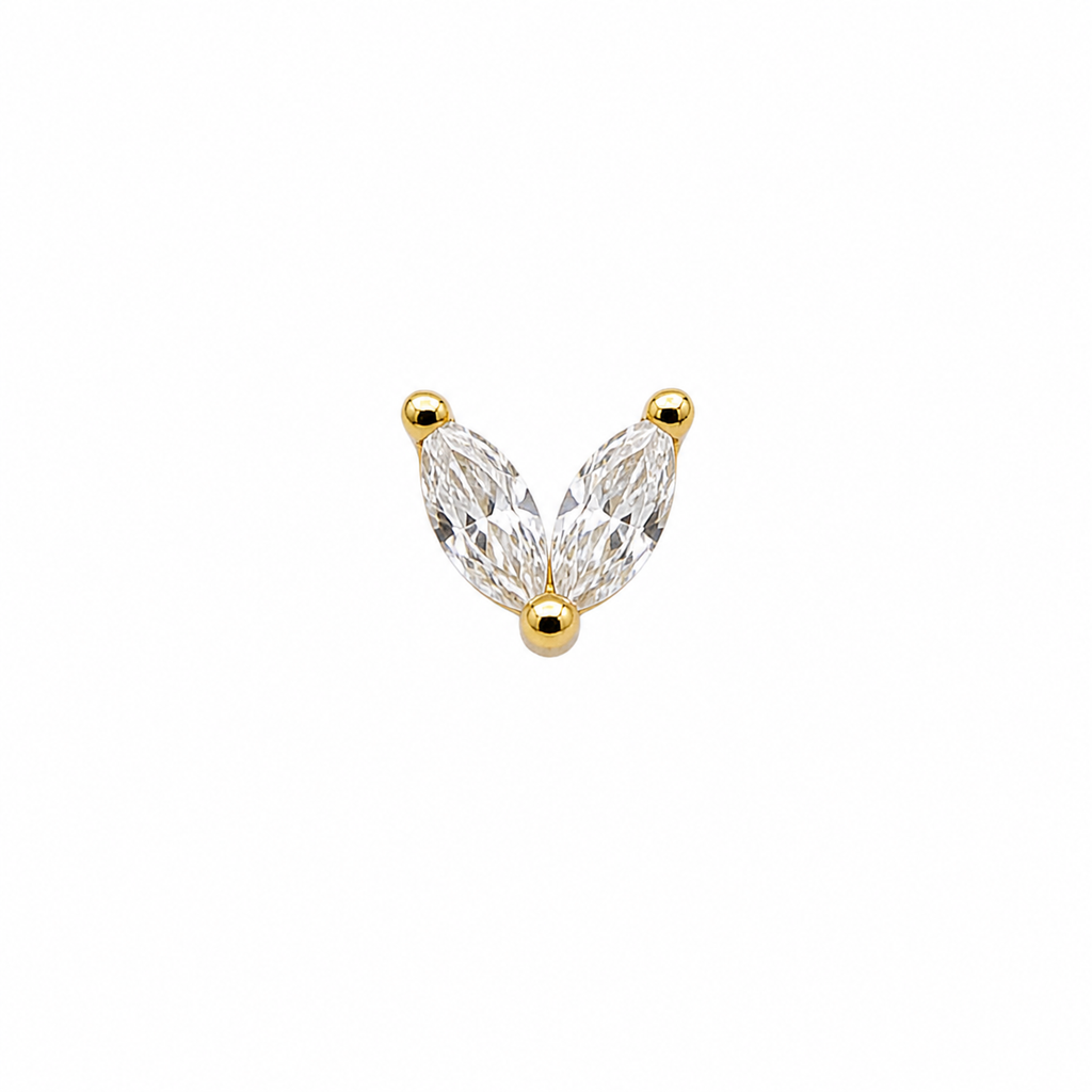 Crystal Screwback Earring