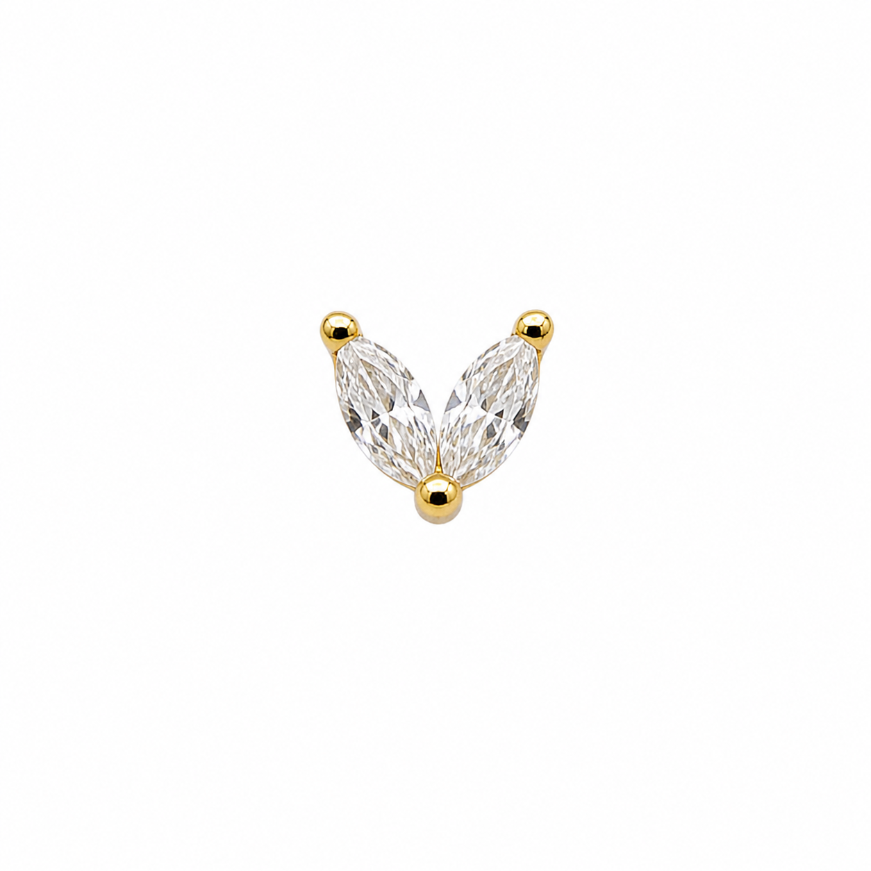 Crystal Screwback Earring