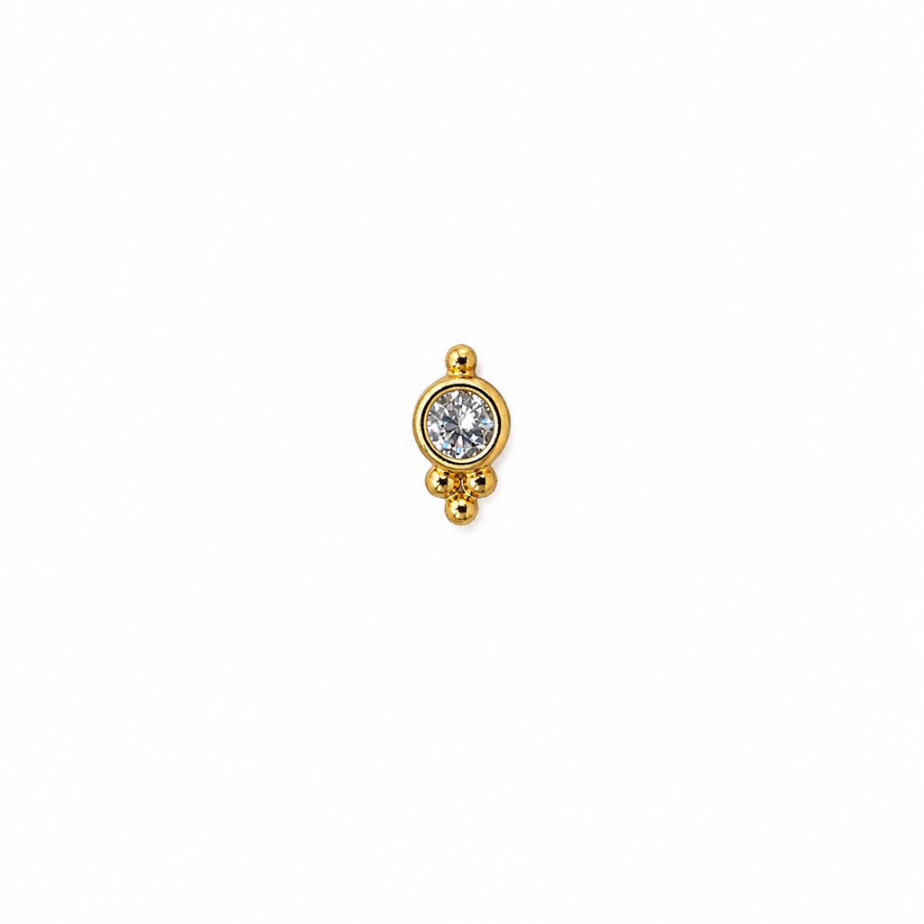 Crystal Screwback Earring
