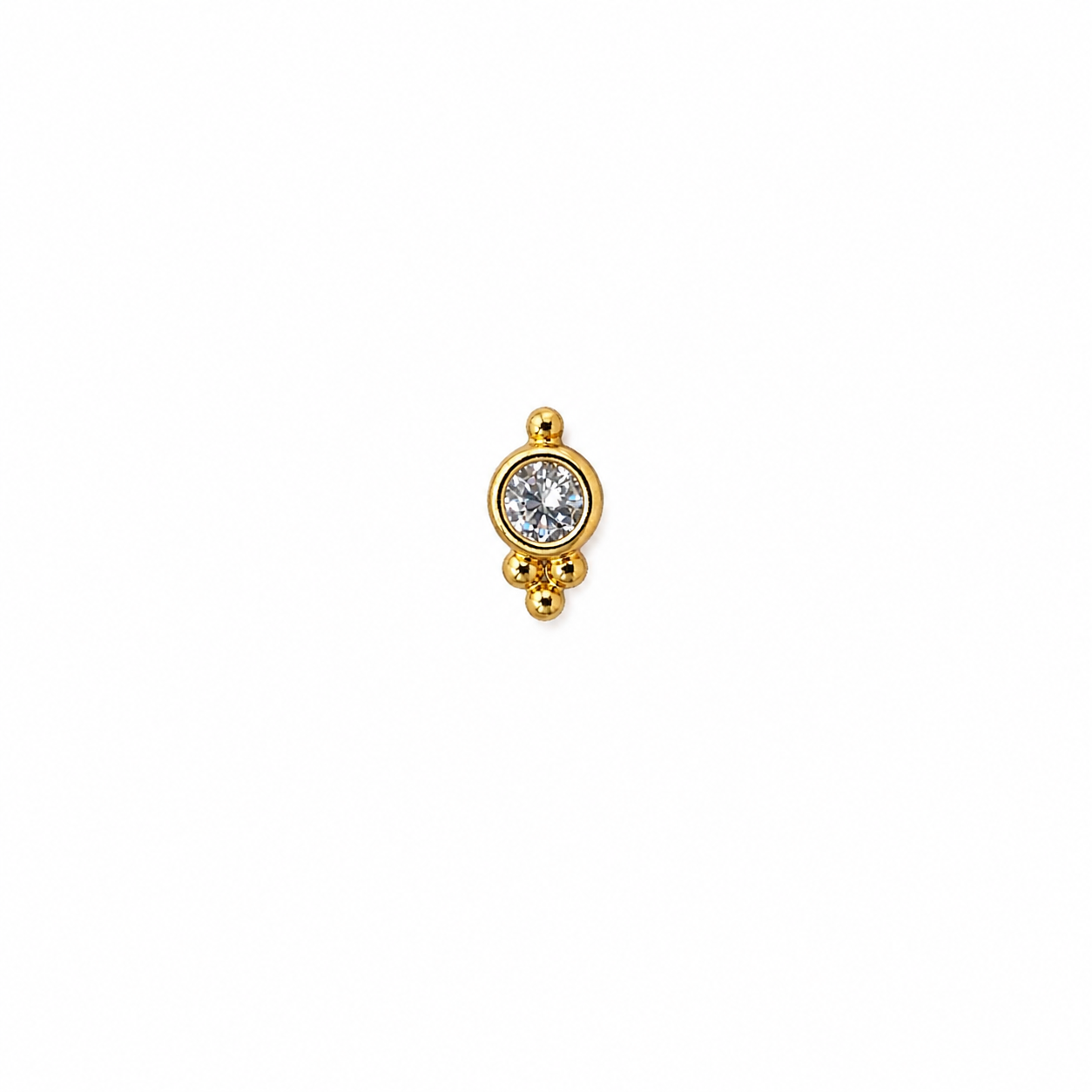 Crystal Screwback Earring