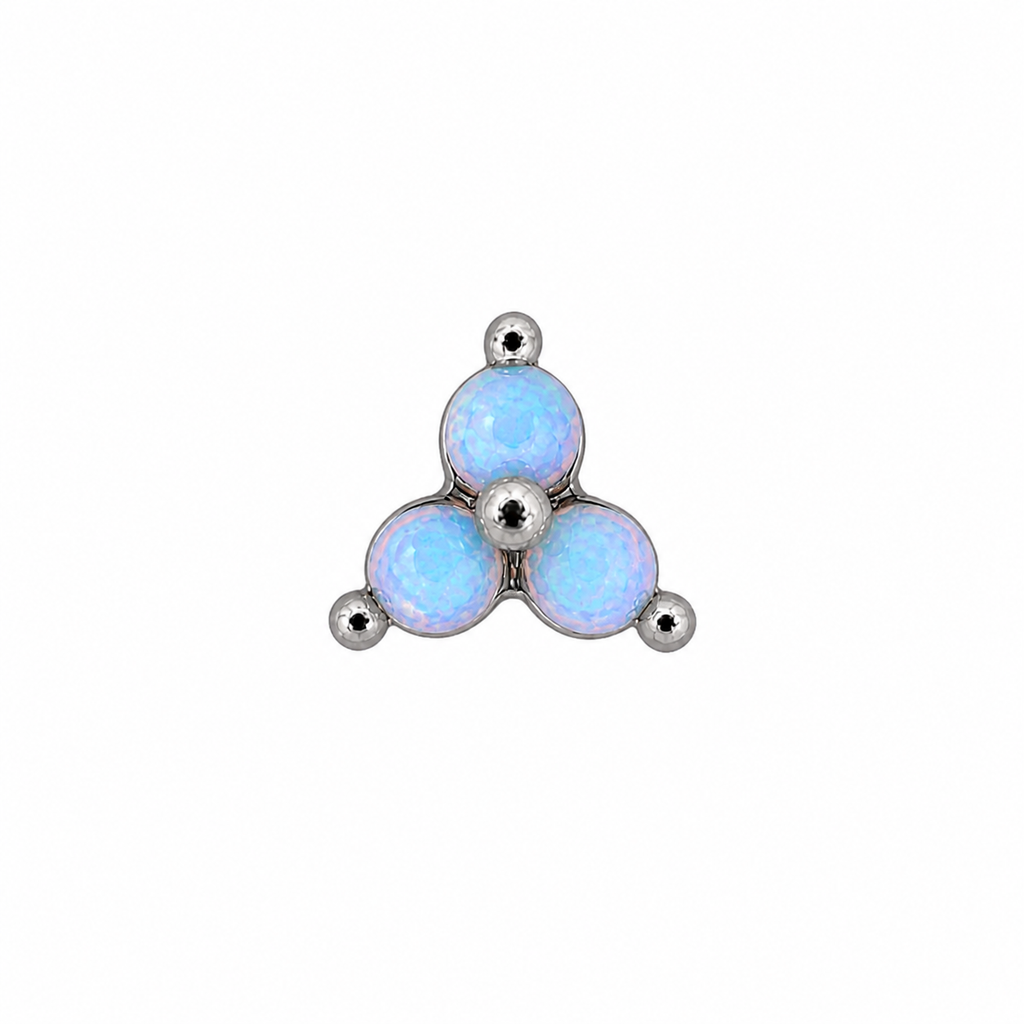 Fire Opal Screwback Earring
