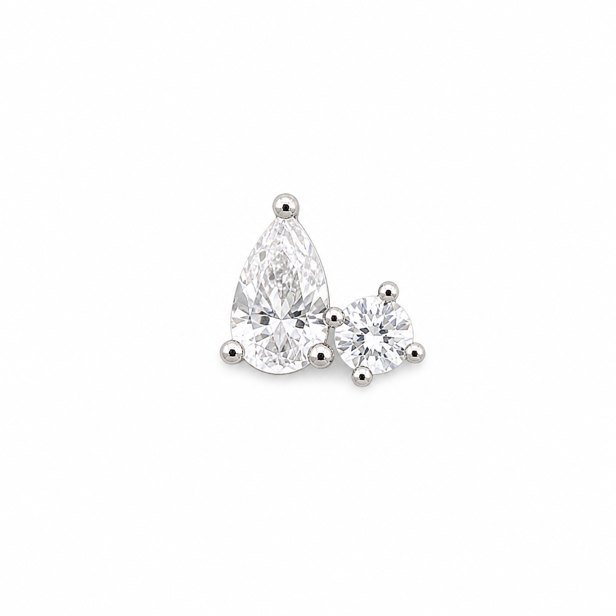 Crystal Screwback Earring