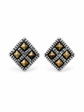 Marcasite Stud Earrings