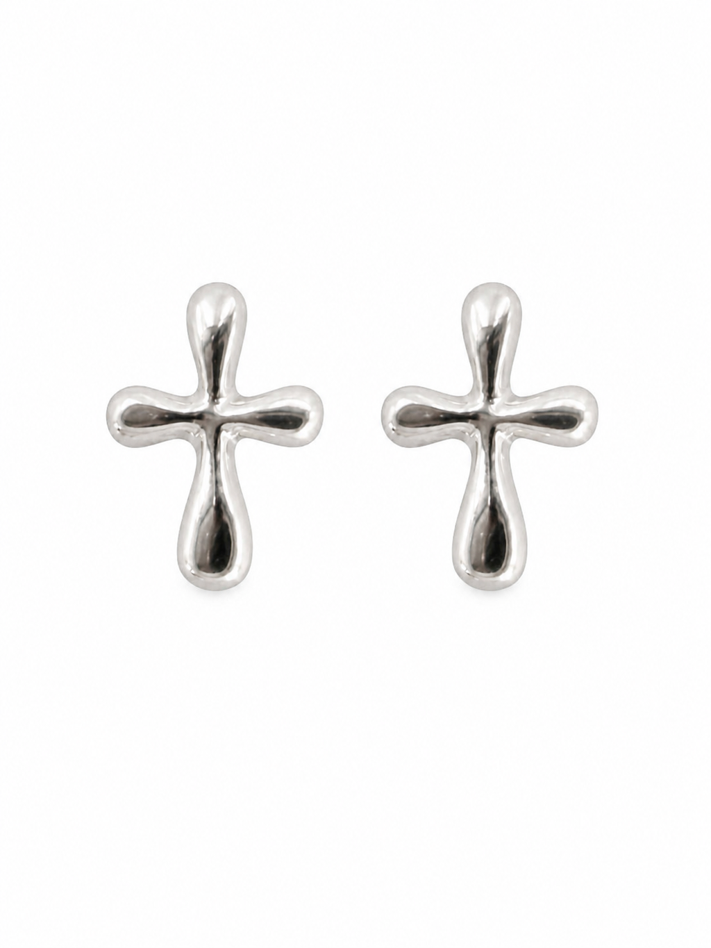 Cross Stud Earrings