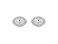 Pavé Crystal Stud Earrings