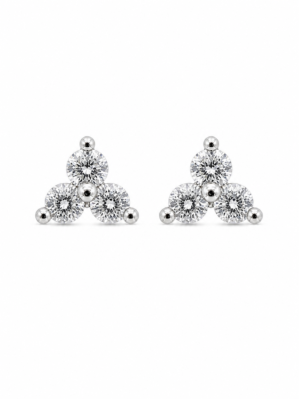 Small Crystal Stud Earrings