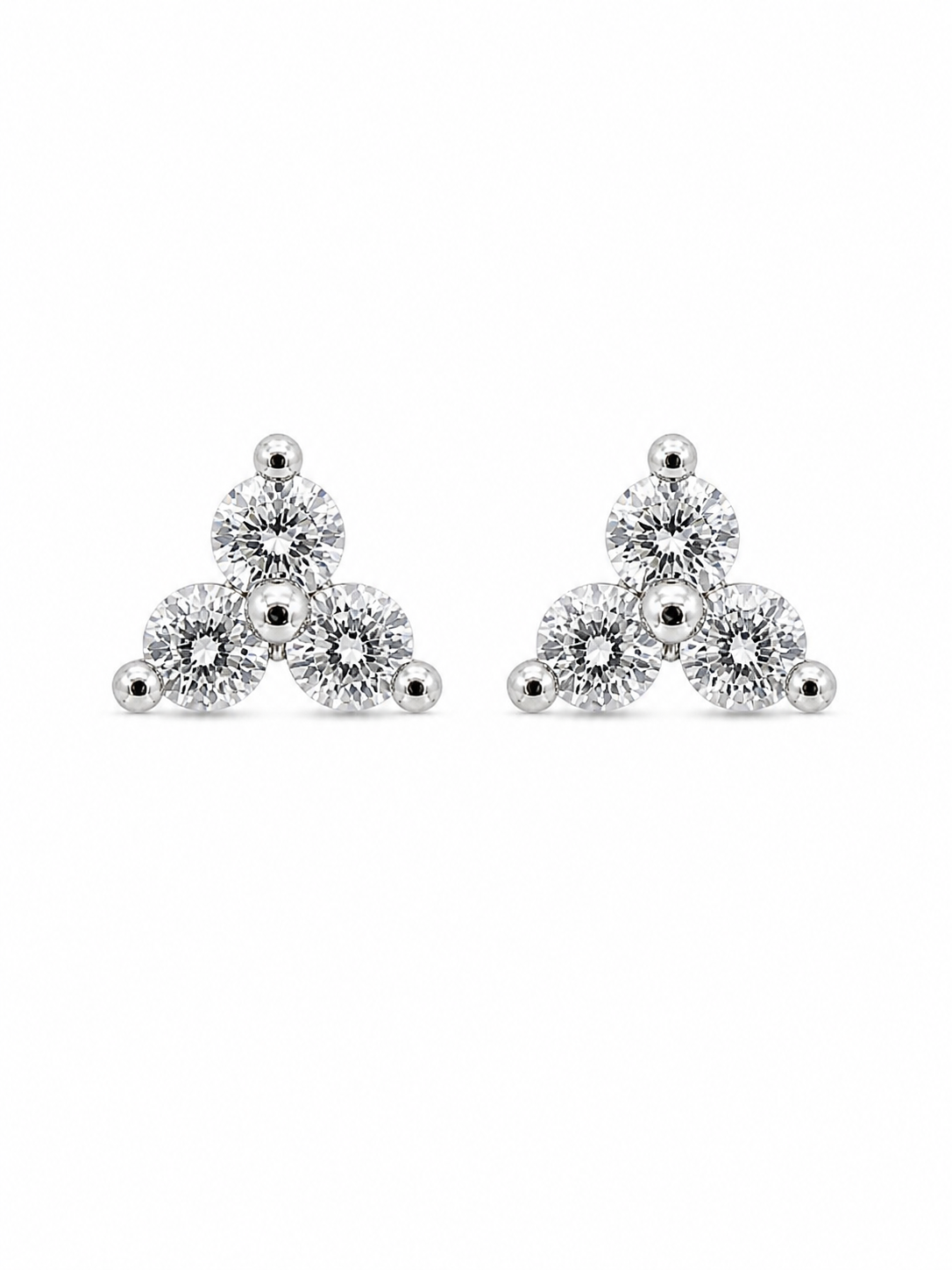 Small Crystal Stud Earrings