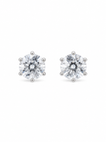 Medium Crystal Stud Earrings