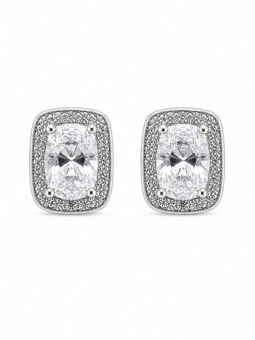 XL Crystal Stud Earrings
