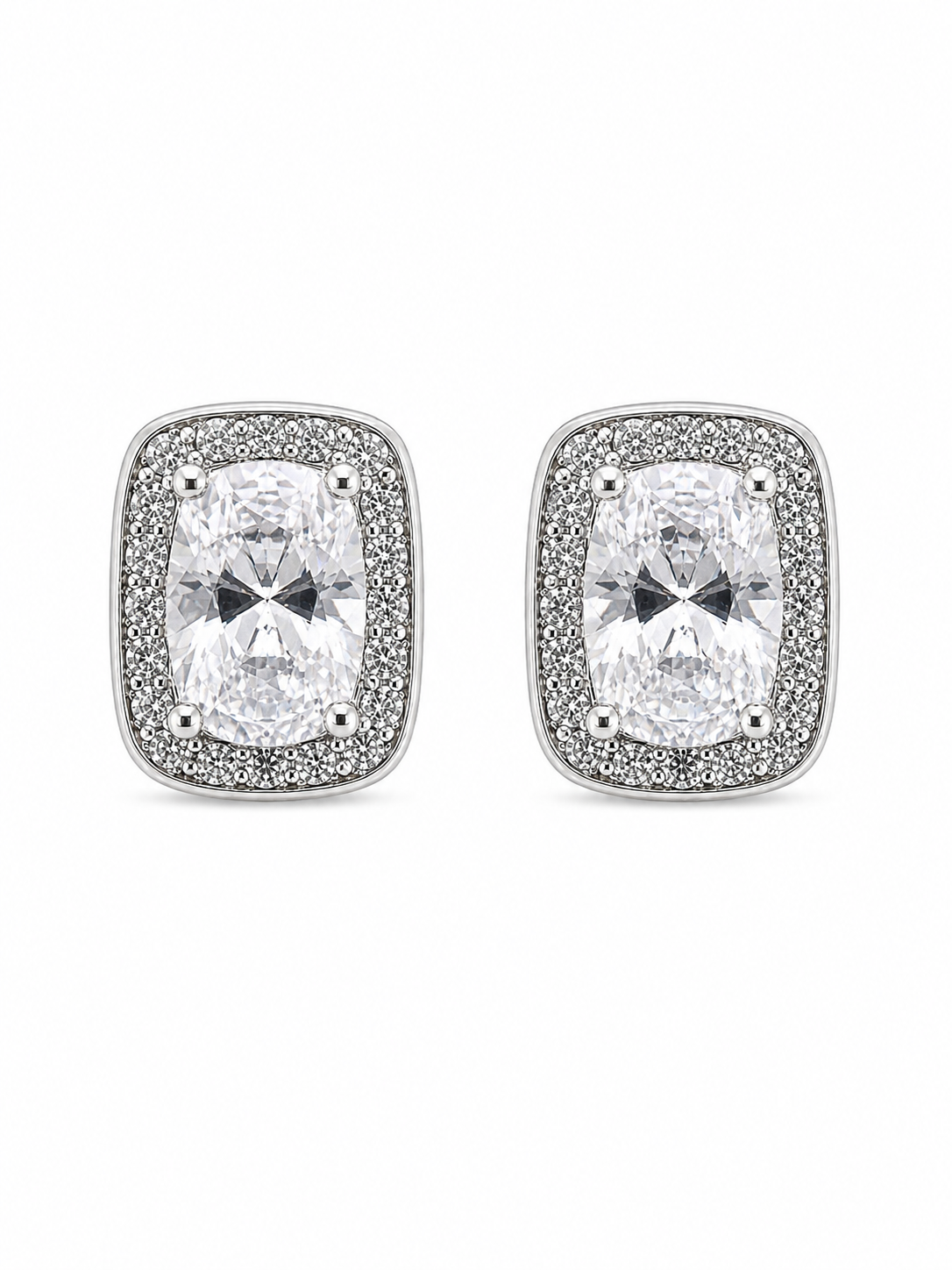 XL Crystal Stud Earrings